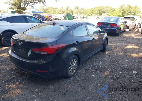 2014 Hyundai Elantra Se из США, поврежденный, VIN KMHDH4AE4EU152063